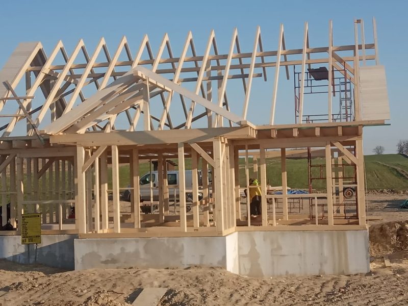 Lewtak - domy szkieletowe